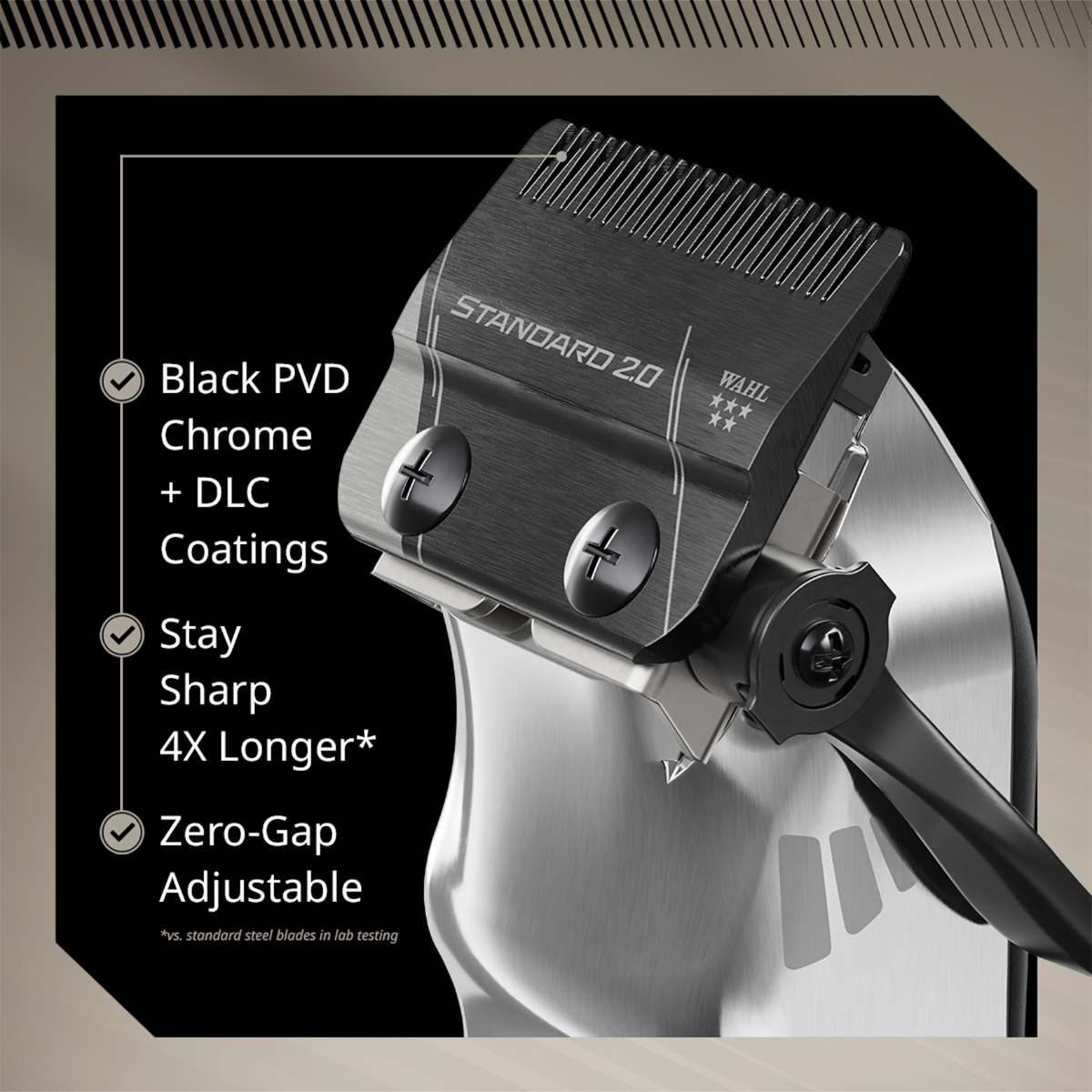 Wahl 3027984 Senior 2.0 Cordless  5-Star Series Clipper