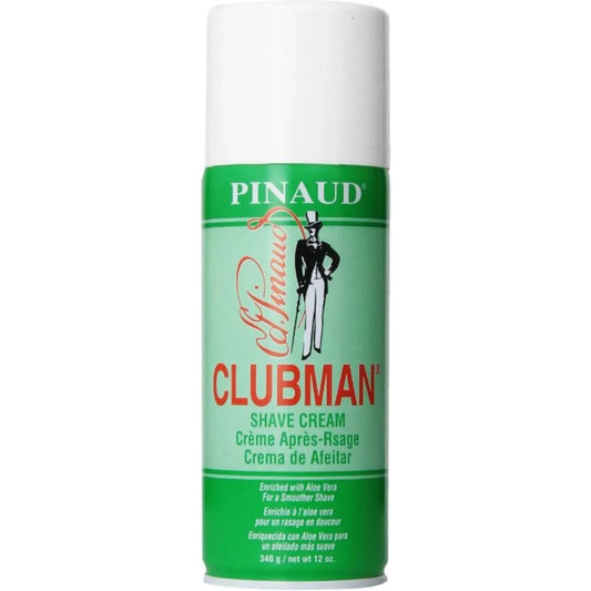 Clubman Pinaud Shave Cream Enriched w/ Aloe Vera For a Smoother Shave 12oz/341g