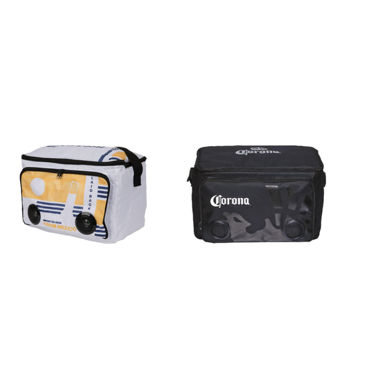 Corona Cooler Bag w/ Built In Wireless Speaker 36 Can Capacity Relax Responsibly
