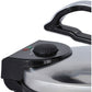 Brentwood TS-128 Stainless Steel Non-Stick Electric Tortilla Maker, 10-Inch