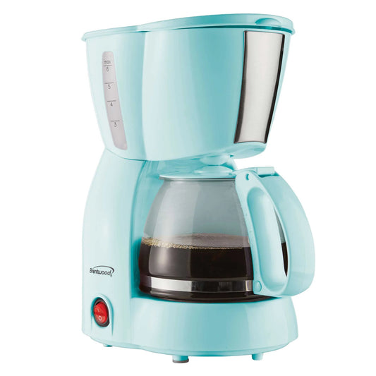 Brentwood TS-213BL 4-Cup Coffee Maker Blue