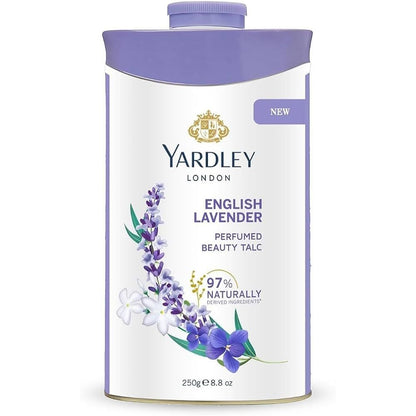Yardley London Perfumed Talc 250g \ 8.8oz 14 Talcums Available
