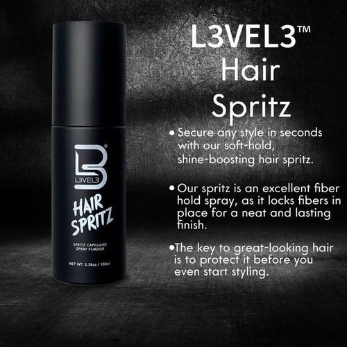 LEVEL 3 Hair Spritz Lock Hair Fibers