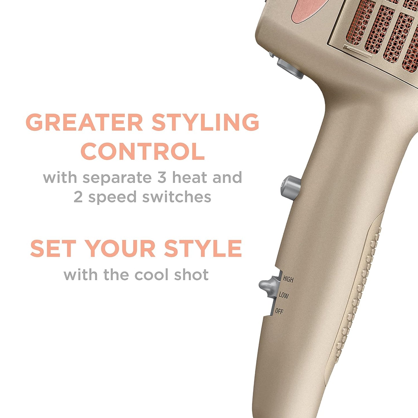 Conair SD12FF InfinitiPRO Frizz-Free Styling Dryer All-In-One 1875W