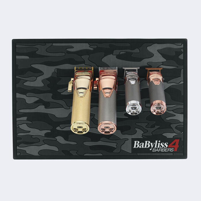 BaBylissPRO BMAGMATB Black Camo Magnetic Strip Barber Mat