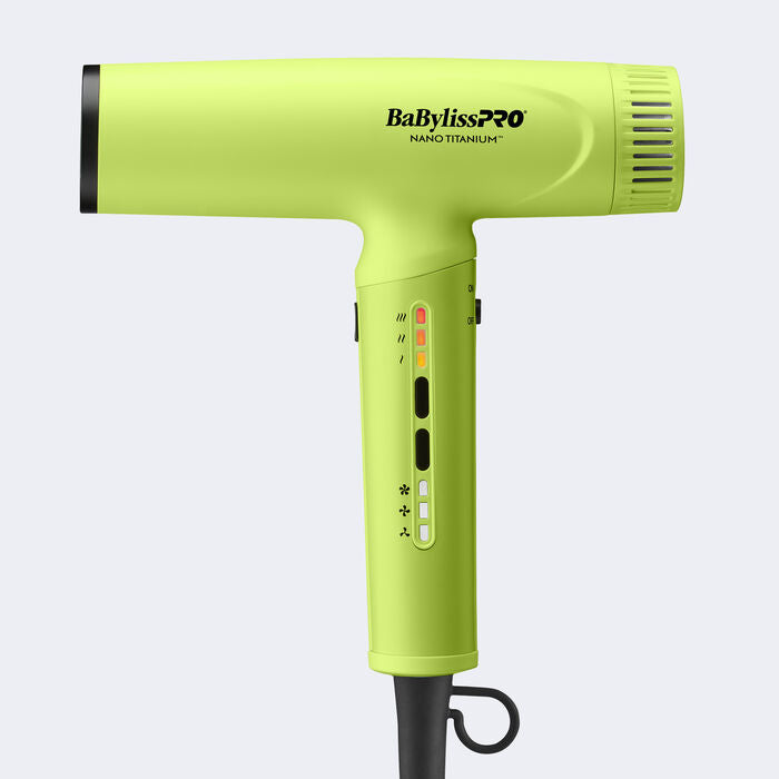 BaBylissPRO BNTC9200NY Nano Titanium Neon Yellow Dryer