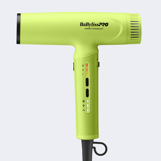 BaBylissPRO BNTC9200NY Nano Titanium Neon Yellow Dryer
