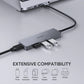 Aukey CB-H36 4-Port USB A 3.0 Hub Superspeed Data Transfer