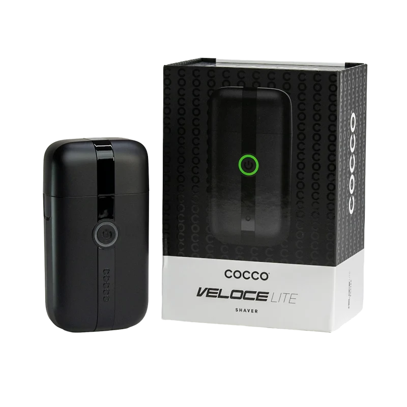 COCCO CVLS-BLK/BLK Veloce Lite Shaver- (Black/Black Stripe)