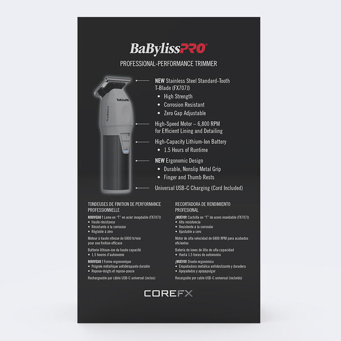 BaBylissPRO FX76 CoreFX Professional Performance Trimmer