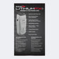 BaBylissPRO FXFS573GY LithiumFX+ Grey Cordless Double Foil Shaver