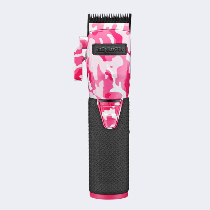 BabylissPRO FXHOLPKCAMPK LimitedFX Pink Camouflage Clipper & Trimmer Combo