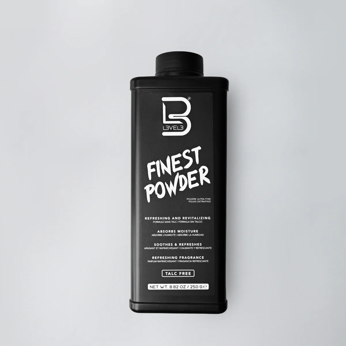 LEVEL 3 Barber Talc Finest Powder 8.82oz / 250g
