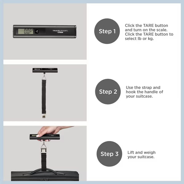 Conair TS601XR TravelSmart Digital Luggage Scale
