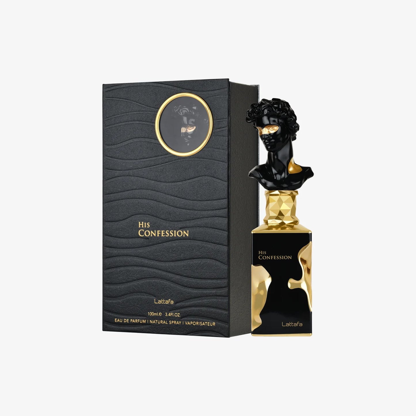 Lattafa HIS Confession Unisex Eau De Parfum Spray 3.4fl oz / 100ml