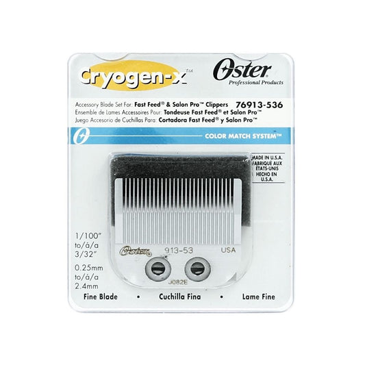 Oster 76913-536 #000 Fast Feed Fine Adjustable Detachable Clipper Blade
