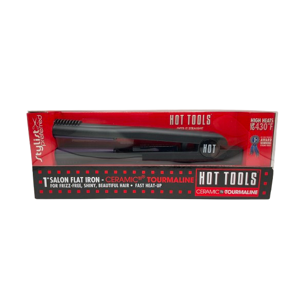 Hot Tools #1188 CeramicTi Tourmaline 1" Flat Iron