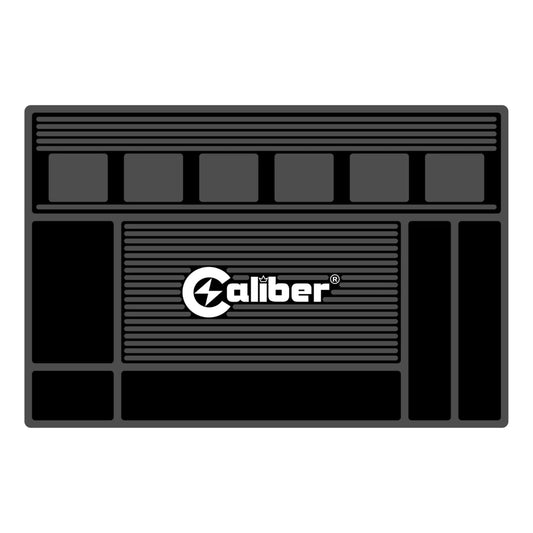 Caliber Pro Magnetic Barber Station Mat 6 Magnetic Holders