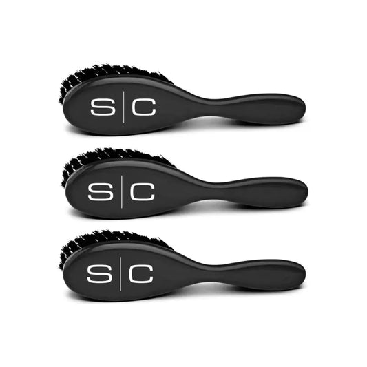 StyleCraft SC318SB The Fresh Cut Brush 3-Pack (Black)