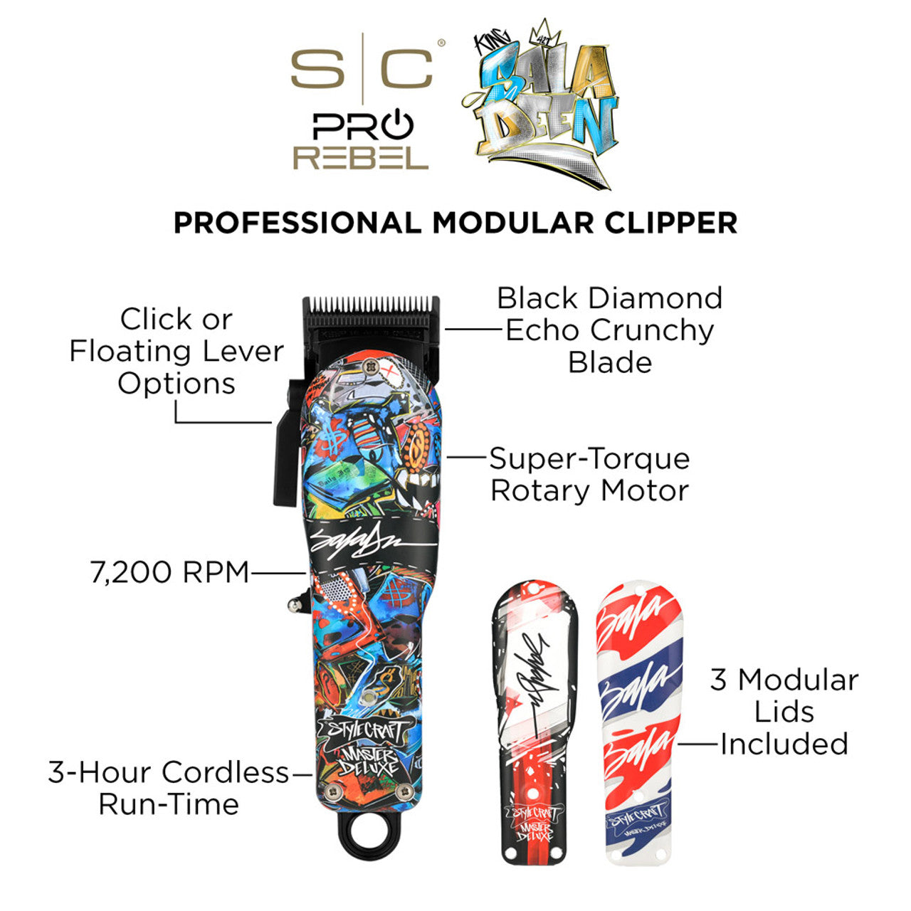 StyleCraft SC613M Rebel Clipper X King Saladeen