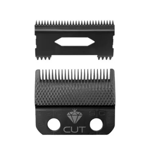 StyleCraft SC540B Diamond Cut Fixed Clipper Blade Shallow 2.0 Moving Cutter