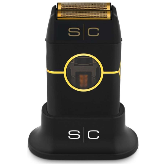 StyleCraft SC807B Instinct Metal Edition Double Foil Shaver Metal Housing Black