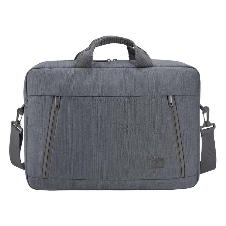 Case Logic Life, Simplified 15.6" Laptop Attache Bag Gray Design w/ Handle