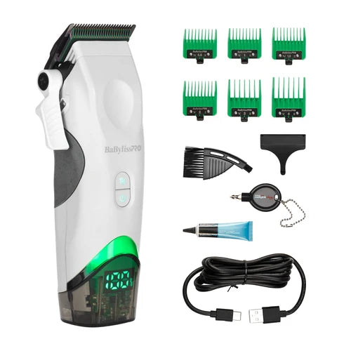 BaBylissPRO X Tomb45 FXT45CTW Wireless Charging Clipper - White