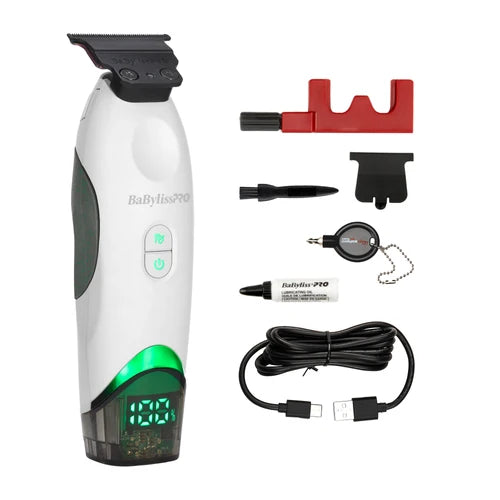 BaBylissPRO x Tomb45 FXT45TTW Wireless Charging Trimmer - White