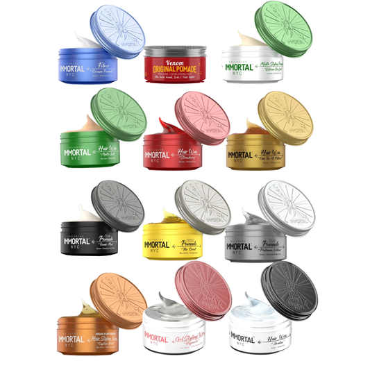 Immortal NYC Hair Wax/Pomade 5oz/150ml ea.