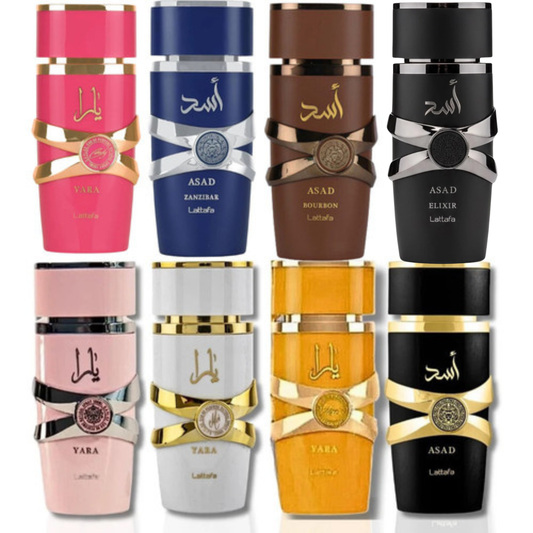 Lattafa Perfume Yara, Asad, Moi, Tous, Candy Mens & Women Perfume 100ml