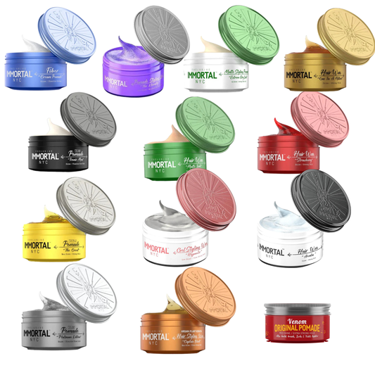Immortal NYC Hair Wax/Pomade 5oz/150ml ea.