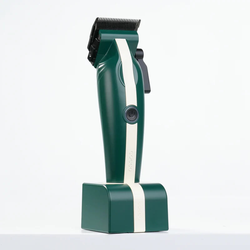 COCCO CVLC-GRN/WHT Veloce Lite Clipper - Green/White Stripe