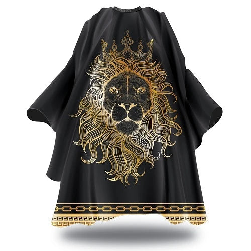 Black Ice Barber Cape 59" x 55" - 7 Variations
