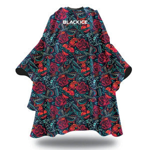 Black Ice Barber Cape 59" x 55" - 7 Variations