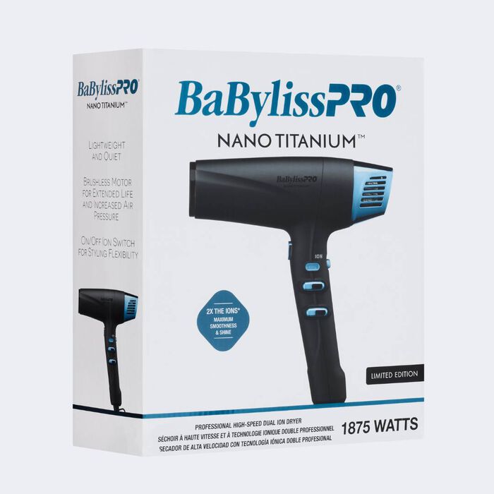 BaBylissPRO BNTMB9100 Nano Titanium Professional High-Speed Dual Ion Dryer