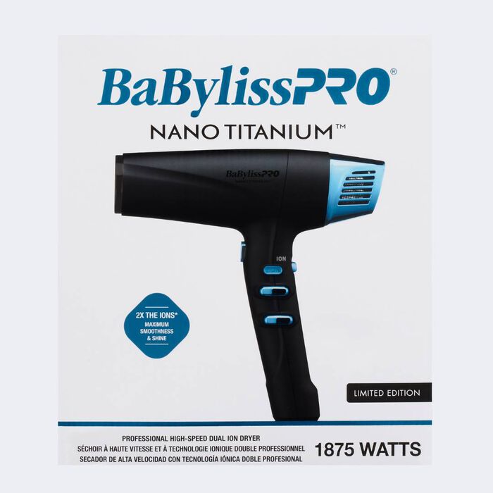 BaBylissPRO BNTMB9100 Nano Titanium Professional High-Speed Dual Ion Dryer