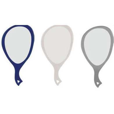 Magic Collection Professional Extra Large Teardrop Shaped Hand Mirror 10" x 19"