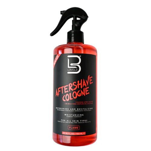 LEVEL 3 Aftershave Cologne Refreshing & Revitalizing 25.36fl oz / 750ml