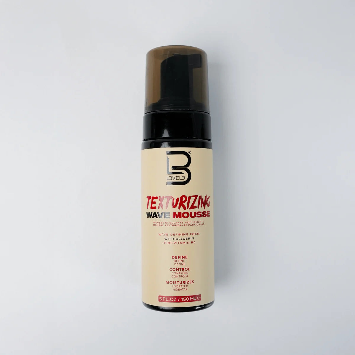 LEVEL 3 Texturizing Wave Mousse 5fl oz NEW