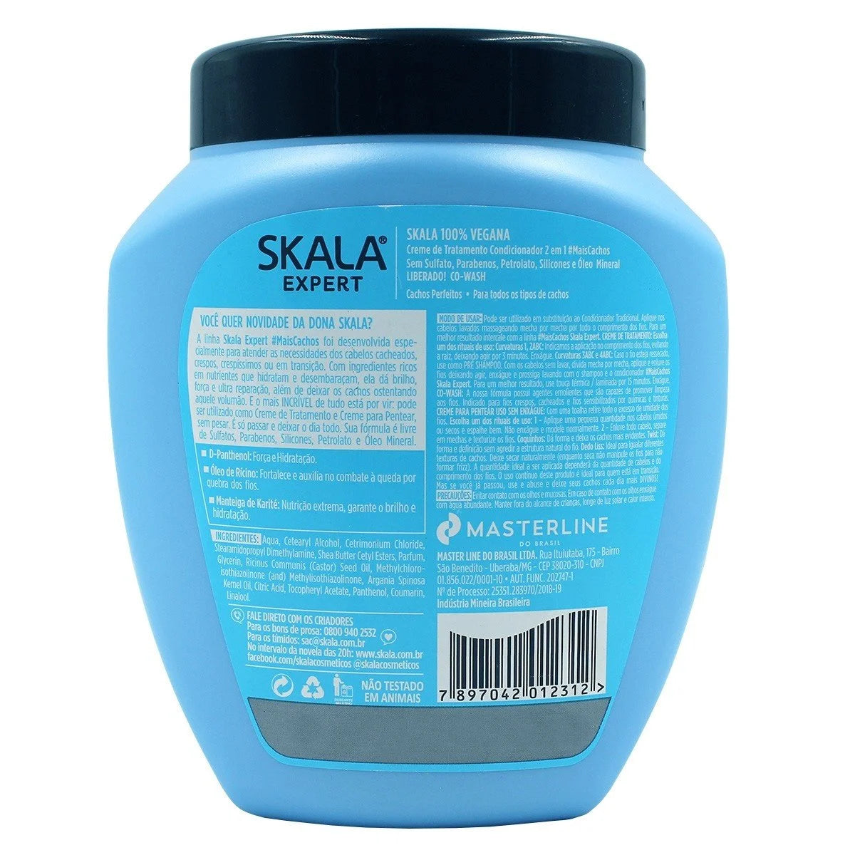 Skala Expert Mais Cachos 2in1 Treatment Cream + Leave-in 35.2oz