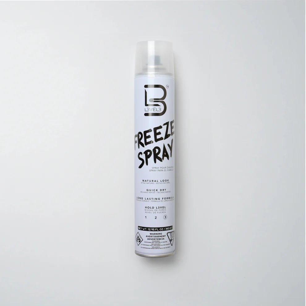 Level 3 Freeze Spray Natural Look Quick Dry Long Lasting Formula 12.95fl oz