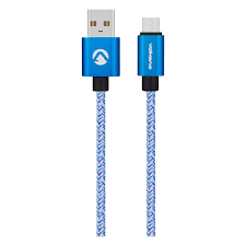 Volkano Sky Blue Type-C Data Sync & Charge Cable 6ft\1.8m