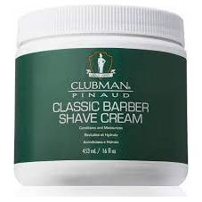 Clubman Pinaud Classic Barber Shave Cream Conditions & Moisturizes 453mL / 16oz