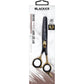Black Ice Adjustable Tension Stainless steel OFF Set Grip Shears Gold/Black