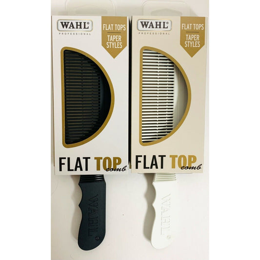 Wahl Professional Flat Top Comb Black #3329 or White #3329-100