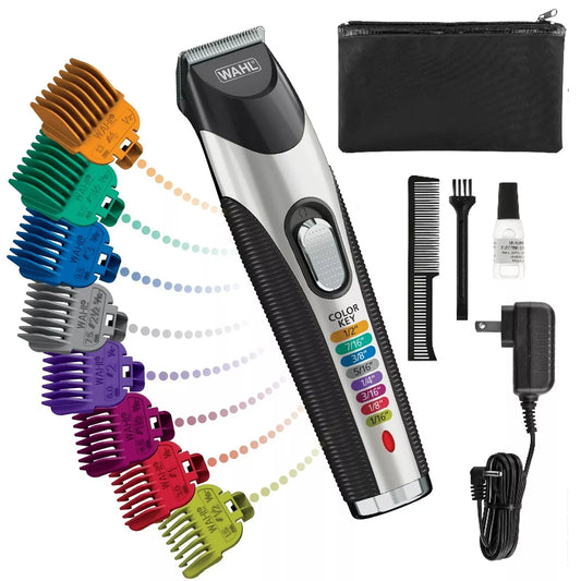 Wahl 9891-108 Color Pro Cord/Cordless Rechargeable Beard Trimmer