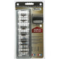 Wahl 3171-500 Professional 8-PACK Premium Black Cutting Guides W/Organizer