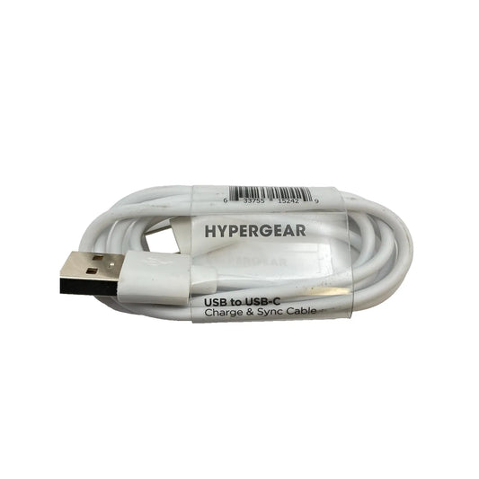 HYPERGEAR USB to USB-C Charge & Sync Cable 3ft Cable USB A to USB-C