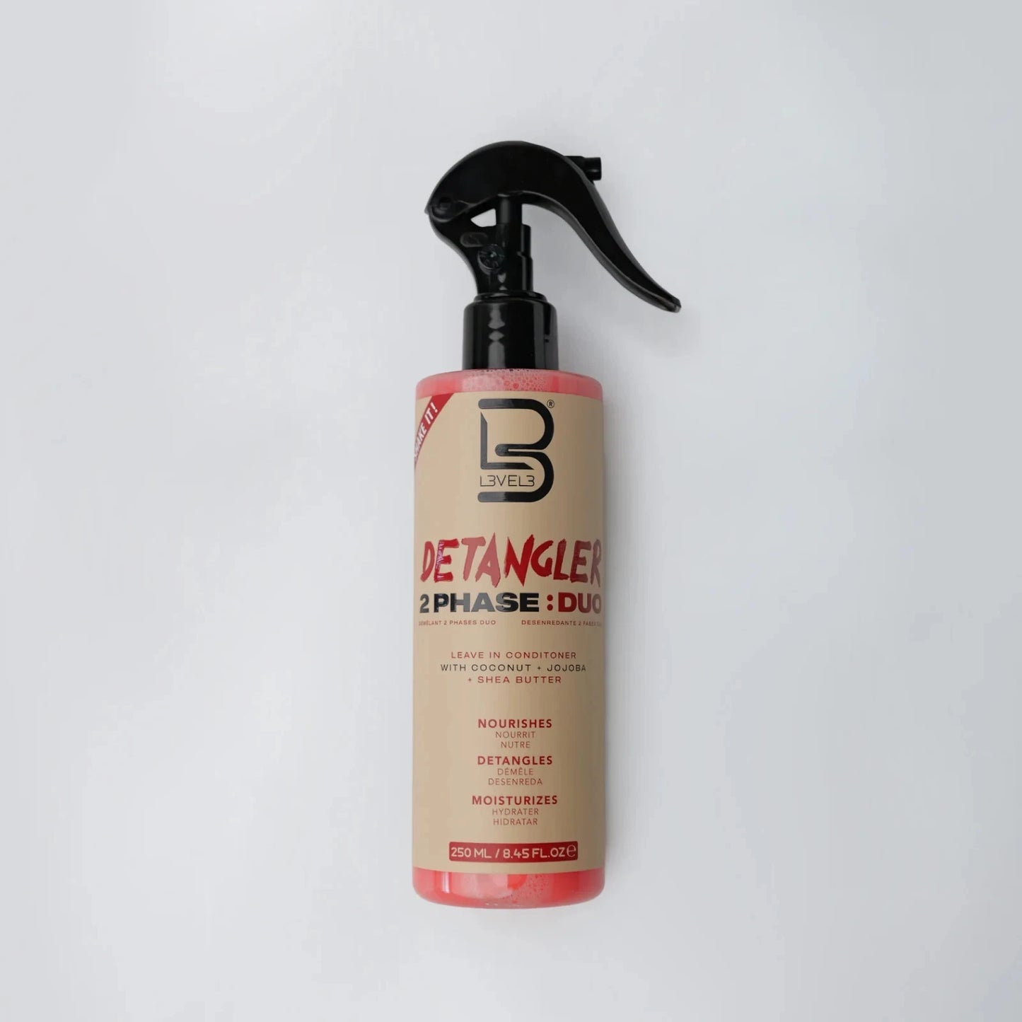 Level 3 Detangler 2 Phase Duo Leave In Conditioner 8.45fl oz 250mL